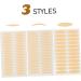 Didiseaon 1 Set Double Eyelid Sticker Set Makeup Invisible Eyelid Tapes Eyelid Lifter Strips Makeup Stickers Double Eyelid Tapes Eyelid Stickers Plastic Lifting Belt Girl - Buy Online on GoSupps.com