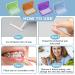 ARGOMAX Orthodontic Wax Food Grade Dental Wax - 10 Pack with Colorful Storage Box | 50 Strips Braces Wax for Braces Wearer | 10PCS, 10 Scented Varieties - Buy Online on GoSupps.com