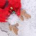 Frcolor Christmas Hair Scrunchie with Glitter Antlers - Plush Elastic Hair Tie | International Shipping - Buy Online on GoSupps.com