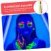 Baluue 25 Pcs Halloween Paint Pen Glow Eyeliner Pencil Eye Liner Eyeliner Fluorescence Eye Line Pen Plastic 12.00X0.80X0.80CMx5pcs Assorted Colorx5pcs - Buy Online on GoSupps.com