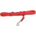 IDC Color & Gray Rubberized Dog Leash - 14mm x 3m | Red-Grey Loop Design - International Shipping Available - Buy Online on GoSupps.com