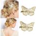 JCYOYO 4 Hair Clips Sequined Butterfly Foldable Hair Clips Metal Hair Clips Bridal Hair Clips Decorative Girls Women's Decorative Headdresses - Buy Online on GoSupps.com