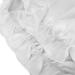 Moonsix Women's Natural Silk Night Cap - Elastic White Satin Bonnet for Hair Care - Buy Online on GoSupps.com