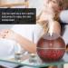 Natudeco 130ml Mini Humidifier & Essential Oil Diffuser - LED Aroma Diffuser for Home & Travel | USB Powered - Buy Online on GoSupps.com