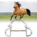 Buy Mund-D-Ring Comfort Bridle - Stainless Steel Copper Roll Horse Bite - Portable Racing Accessory 250x105mm - Buy Online on GoSupps.com