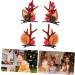Beaupretty 6 Pairs hairpin hair jewels for women goody hair clips for women decor christmas hair accessories for short hair christmas deer headband Reindeer Antler hair accessories Foam - Buy Online on GoSupps.com