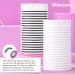 Shop Wiwoseo Self-Adhesive Eyelashes - No Glue Needed Clear Band Natural Look Lash Strips for Strong Hold - Buy Online on GoSupps.com