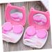 SOLUSTRE 2pcs Cute Lens Case Stylish Lens Storage Box for Safe Travel & Protection | International Shipping Available - Buy Online on GoSupps.com