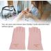  Sorandy Sorandy Protective Manicure Gloves Fine Seams UV Protection for Cooler Hands Suitable for Drying Nail Gel Medium Size Cotton Fibre (Pale Pink Grey) - Buy Online on GoSupps.com