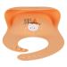 Kiddo Feedo Roll Up Bib for Baby & Toddler | Easy Clean Mealtime Bib with Pocket | Comfortable Orange Bib for Mess-Free Dining - Buy Online on GoSupps.com