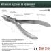 German Forged Ingrown Nail Clippers for Men - Professional 5 inch Toe Nail Cutter Set - Hospital Grade Podiatrist Nipper Kit - Buy Online on GoSupps.com