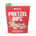 No Sugar Pretzel Sticks Strawberry Yogurt Covered Diet Pretzel Crisps Sweet Salty Crunchy Perfection Snack and Share 0g Sugar 4g Fibre -1 Pack (200g)