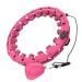 skayddb Weighted Smart Hoola Hoop, Smart 24 Sections Detachable Hoola Hoop, Suitable for Adults and Children Style 1 pink