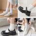 Leoeasy Ruffled Socks for Women - 6 Pairs of Comfortable Breathable Sweat-Absorbing Traditional Costume Socks - Buy Online on GoSupps.com