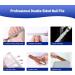 Stainless Steel Nail File Double-Sided Nail File Metal Nail File Reusable Natural Nail Art File Nail Art Tool Home Salon or Travel Mini Nail File Suitable for Both Men and Women - Buy Online on GoSupps.com