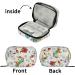 Pfrewn 7 Day Pill Organizer Case - Floral Travel Pill Box with Zipper for Vitamins & Supplements Portable Weekly Medicine Holder - Buy Online on GoSupps.com