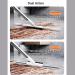 RRRYYYZZ Squeegee for Floor with Brush and 2 Scrape 49'' Adjustable Handle Silicone Floor Squeegee Broom Floor Squeegee Heavy Duty Cleans Glass Fine Dust Hair Liquids - Buy Online on GoSupps.com