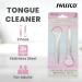 Tongue Scraper by Swissco | Stainless Steel | 2-Pack | Reduces Bad Breath & Enhances Oral Care - Buy Online on GoSupps.com