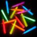 25 Ultra Bright Glow Sticks,Long Last Light Sticks,6 Inch Large Glow Sticks Bulk with Red Ribbon,Glowsticks with 12 Hour Duration for Camping Accessories,Parties,Hurricane,Earthquake,Survival Kit