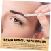 SKISUNO Gray Eyebrow Pencils 2pcs Brow with Pencils Enhancer Pencil -in- Dual Brush Tool Eyebrow Makeup Eyeliner Pencils - Buy Online on GoSupps.com