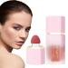 Stick Makeup | 2-in-1 Long Lasting Stick Waterproof Matte Cream Stick for Cheeks Eyes and Lips Natural Makeup Blends Effortlessly Haoying 03#coral