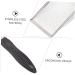 BESPORTBLE 2 Pcs Pet Cleaning Tools Shovel Fine Mesh Scoop Mats Scoops Pump Rat Cage Gear Cork Stainless Steel 27X10X5CMx2pcs Blackx2pcs - Buy Online on GoSupps.com