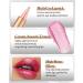 Crayon a Levre Paillet Rose Dor Nourishing Rouge L vres Longue Tenue Effet Paillettes M talliques Waterproof Lip Liner & Lipstick 2-in-1 Crayon Levre Sans Transfert Tr s Pigment pour Femme-01 01# Rose Dor  - Buy Online on GoSupps.com