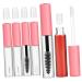 DOITOOL 6 Pcs Empty Bottle Lip Gloss Tubes Empty Mascara Tube with Wand Eyelash Brush