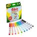 Crayola Fabric Markers for Kids - Set of 10 Fine Tip Assorted Colors - Buy Online on GoSupps.com