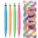 Makeup Eyeliner Pen in 4 Colors Double Head Stamp Makeup Eyeliner Pen Eye Line Stamp for Girlfriend Daughter Lover - Buy Online on GoSupps.com