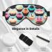 Colorful Cupcakes Print Double-Sided Eye Mask Soft and Light Blocking for Enhancing Sleep Quality - Buy Online on GoSupps.com