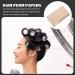 IMIKEYA Papier Permanent pour Salon de Coiffure 500 Feuilles Taille Standard Jetable Protection Pointes Cheveux Coiffure Professionnelle Usage Salon et Domicile - Buy Online on GoSupps.com