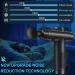 Deep Tissue Massage Gun | 30 Speeds Handheld Percussion Massager - LCD Screen, 10 Heads | Athletes Shoulder Back Neck Relaxation | Quiet Muscle Massager (Black) - Buy Online on GoSupps.com