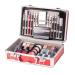 Ensemble de maquillage pour adolescentes kit de maquillage complet - Kit de pour d butants avec tui | Fard paupi res fard joues crayon sourcils rouge l vres vernis ongles p