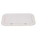 Seachoice White Pry-Out Hatch, 7 In. X 11 In. Inner Dimensions, Acetone Proof Polypropylene