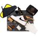 12PC Ultimate Travel Sneaker Cleaner Kit - Best Shoe Cleaning Set | White Sneaker, Nubuck & Suede Cleaner with Rubber Eraser & Brush - Perfect Travel Gift - Buy Online on GoSupps.com