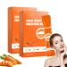 Carrot Extract Bubble Facial Mask Carrot Bubble Mask Carrot Bubble Facial Mask Carrot Bubble Cleaning Facial Mask for Deep Pore Cleansing Moisturizing Remove Blackhead for All Skin 2 Pack-24Pcs