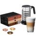 Nespresso Professional - Milk Recipes Assortment - 150 capsules & Aeroccino & Recipe glasses - Suitable for professionals