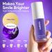 Purple Teeth Whitening Toothpaste | Effective Color Correction for White Teeth | Mild Mint Flavor - 30ml - Buy Online on GoSupps.com