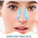 Healvian Nose Clip - Nose Up Lifting Corrector | Soft Silicone Slimming Device for Men - Sky Blue Beautifying Supplies - Buy Online on GoSupps.com