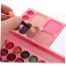 MUSISALY 33 Makeup Palette Beginner Eyeshadow Pallet Eye Makeup Metallic Eyeshadow Girl Cosmetic Leather Rosy - Buy Online on GoSupps.com