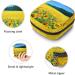 Sunflowers Sanitary Napkin Storage Bag - Portable Period Pouch for Women & Teens - Multi-colored - 1PC - Buy Online on GoSupps.com
