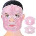  Cryfokt Cryfokt Reusable Relaxing and Refreshing Gel Bead Mask for Hot and Cold Compress 10-Minute Facial Massage Spa Pink Elastic Band Accessories - Buy Online on GoSupps.com
