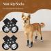 Xinzistar Dog Socks 2 Pairs | Anti-Slip Paw Protectors for Dogs | Adjustable Straps & Grips | Indoor Outdoor Wear | Small Medium Large Dogs - Buy Online on GoSupps.com