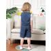 Mint Green Baby Boy 3pcs Gentleman Suit | Herringbone Wedding Christening Outfit | Shirt, Waistcoat & Shorts | 18-24 Months Navy | 1-6 Years - Buy Online on GoSupps.com