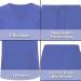 Comfortable and Durable Bahoki Essentials Scrub Set - Ideal for Nurses - Ceil Blue X-Small - Buy Online on GoSupps.com