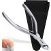 Nail Cuticle Cutter Japanese Steel Cuticle Trimmer Ingrown Toenail Manicure Treatment Tool for Men Women Kids Spa 5.5 Inch Silver