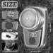 2023 New Upgrade Mini Portable Electric Shaver with LCD Screen for Men - USB Charging, Suitable for Home, Car, Travel (Silver-Black-A) - Buy Online on GoSupps.com