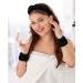 Buy Gugugo Headband Wrist Joint Set - 3 Piece Makeup & Skincare Hair Band Set | Sponge & Terry Fabric | Ideal for Facial Cleaning & Showers - International Shipping Available - Buy Online on GoSupps.com