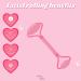 Prim+Rose Rose Quartz Gua Sha & Face Roller Set - Sculpt Massage Relieve Tension | Velvet Pouch & Sticker Sheet | International Shipping Available - Buy Online on GoSupps.com